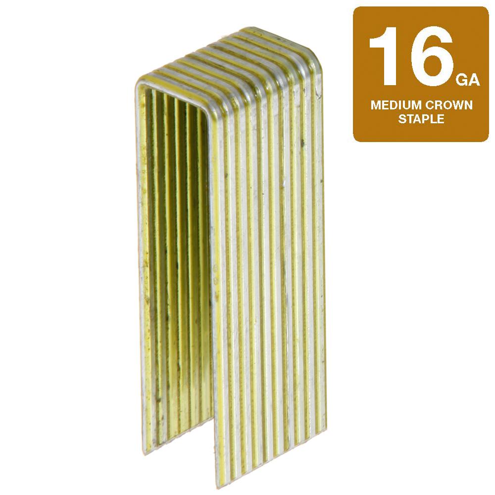 Grip-Rite 2 inch x 16-Gauge 316 Stainless Steel Medium Crown Staples (420-Pack) by Grip-Rite