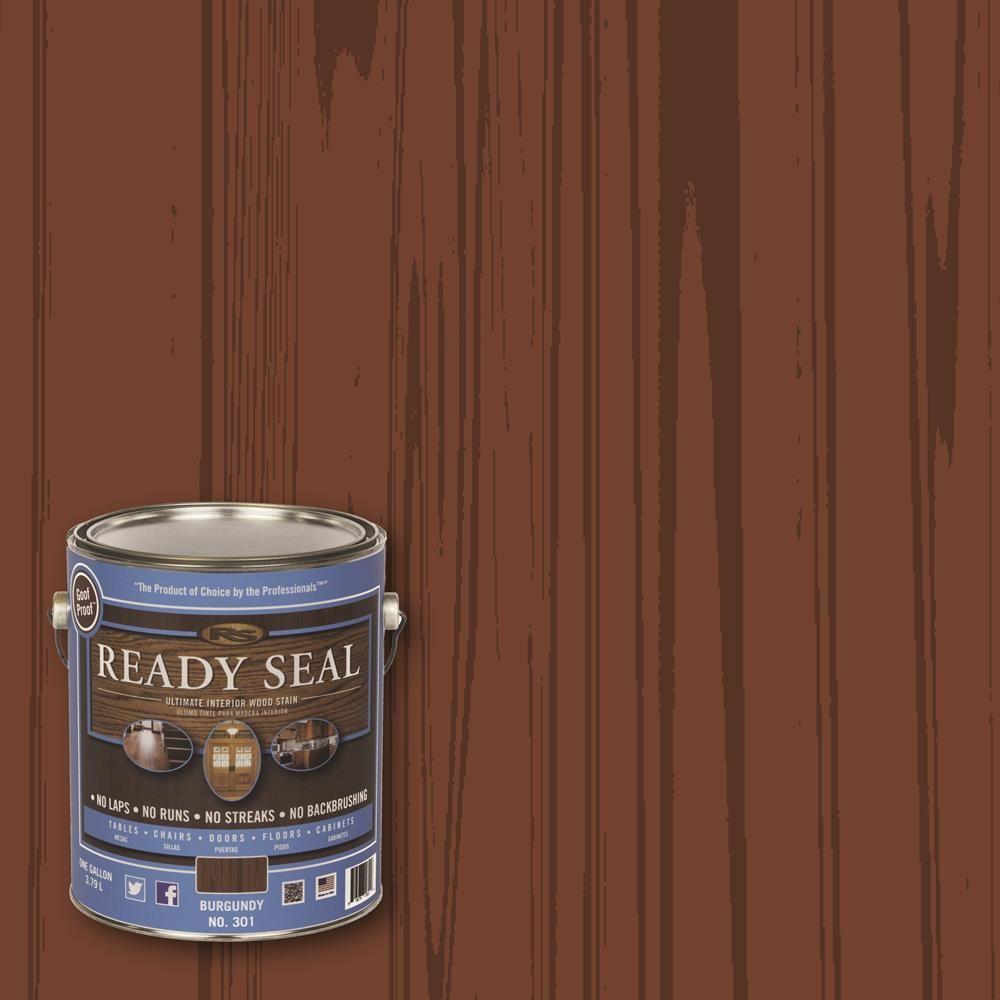 READY SEAL 1 gal. Burgundy Ultimate Interior Wood Stain