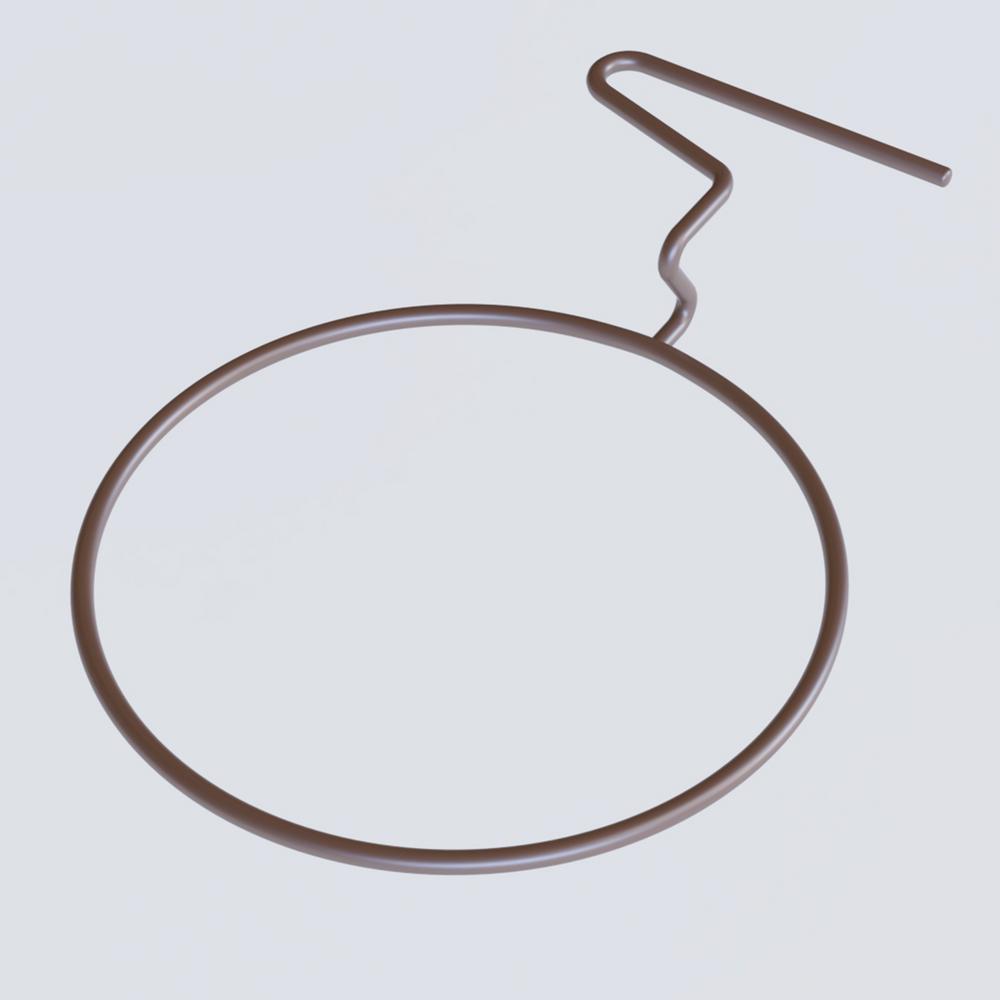 Mpg 9 In Dia X 2 75 H Metal Short Fence Pot Hanger Medium Metal Short Fence Pot Hanger