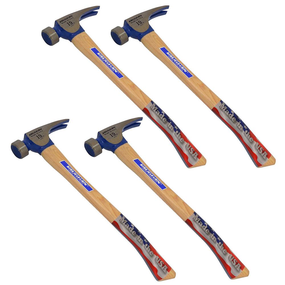 Vaughan 19 oz. California Framer Framing Hammer with Curved Handle (4