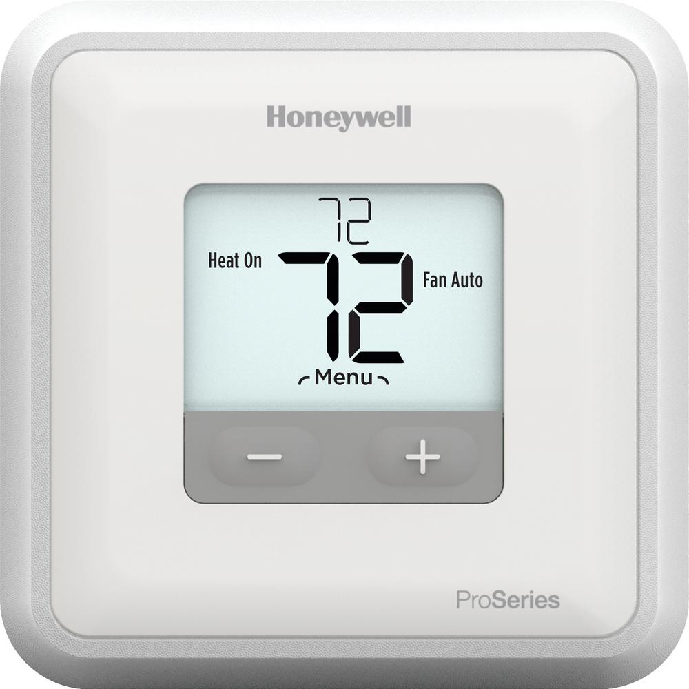 Ademco T1 Pro Non-Programmable Thermostat with 1H/1C Single Stage ...