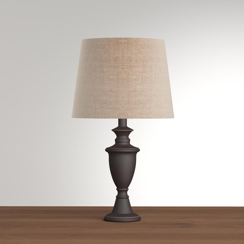 Alsy 17 5 In Bronze Accent Lamp 20005 000 The Home Depot Alsy 17 5 In Bronze Accent Lamp 20005 000 The Home Depot