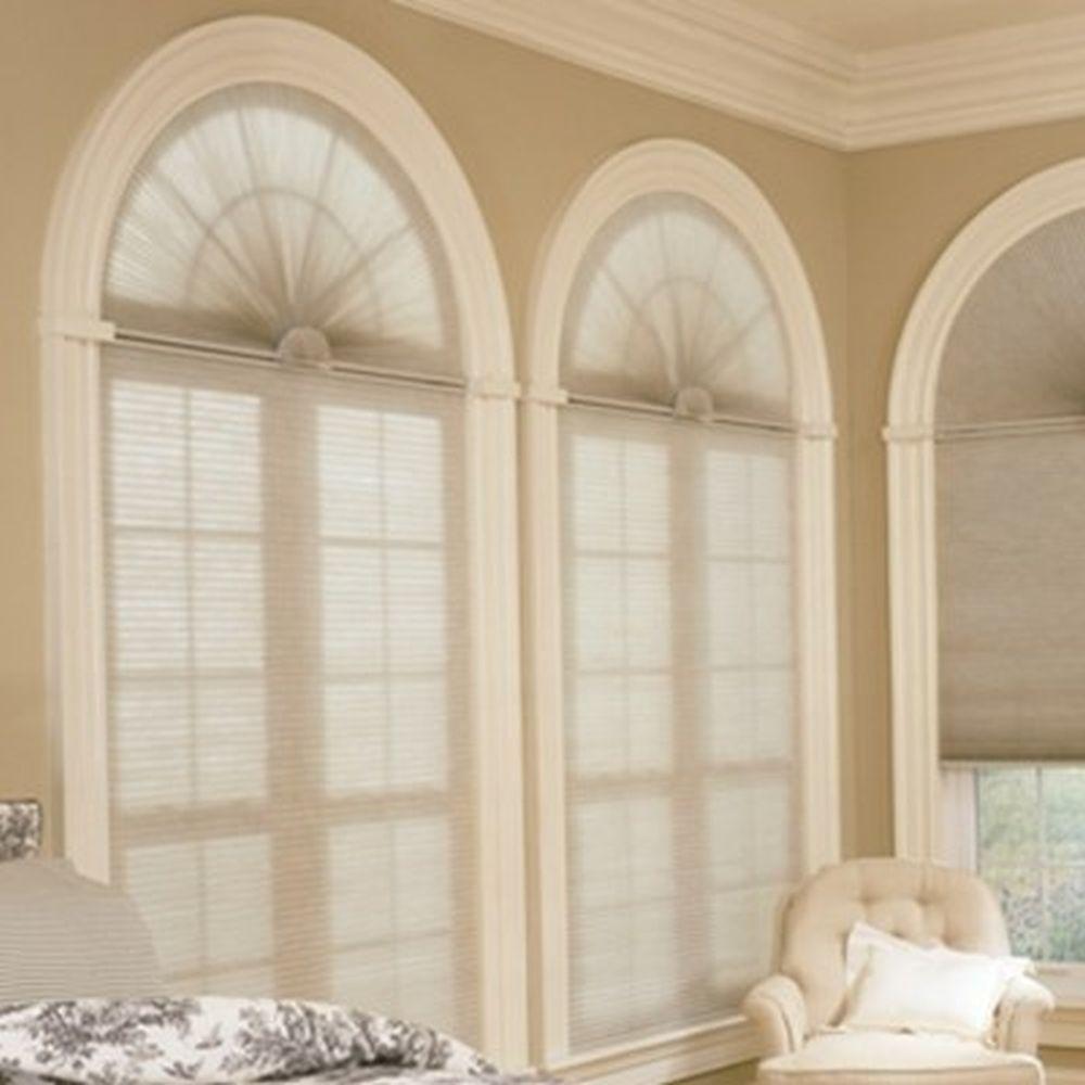 Skylight Shades Arch Blinds The Home Depot Light Filtering Arch Cellular Shade