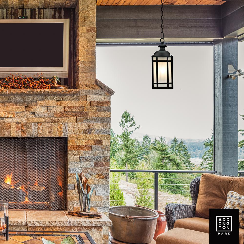 Addington Park 1 Light Mission Style Outdoor Pendant With Mission Style Outdoor Pendant Light