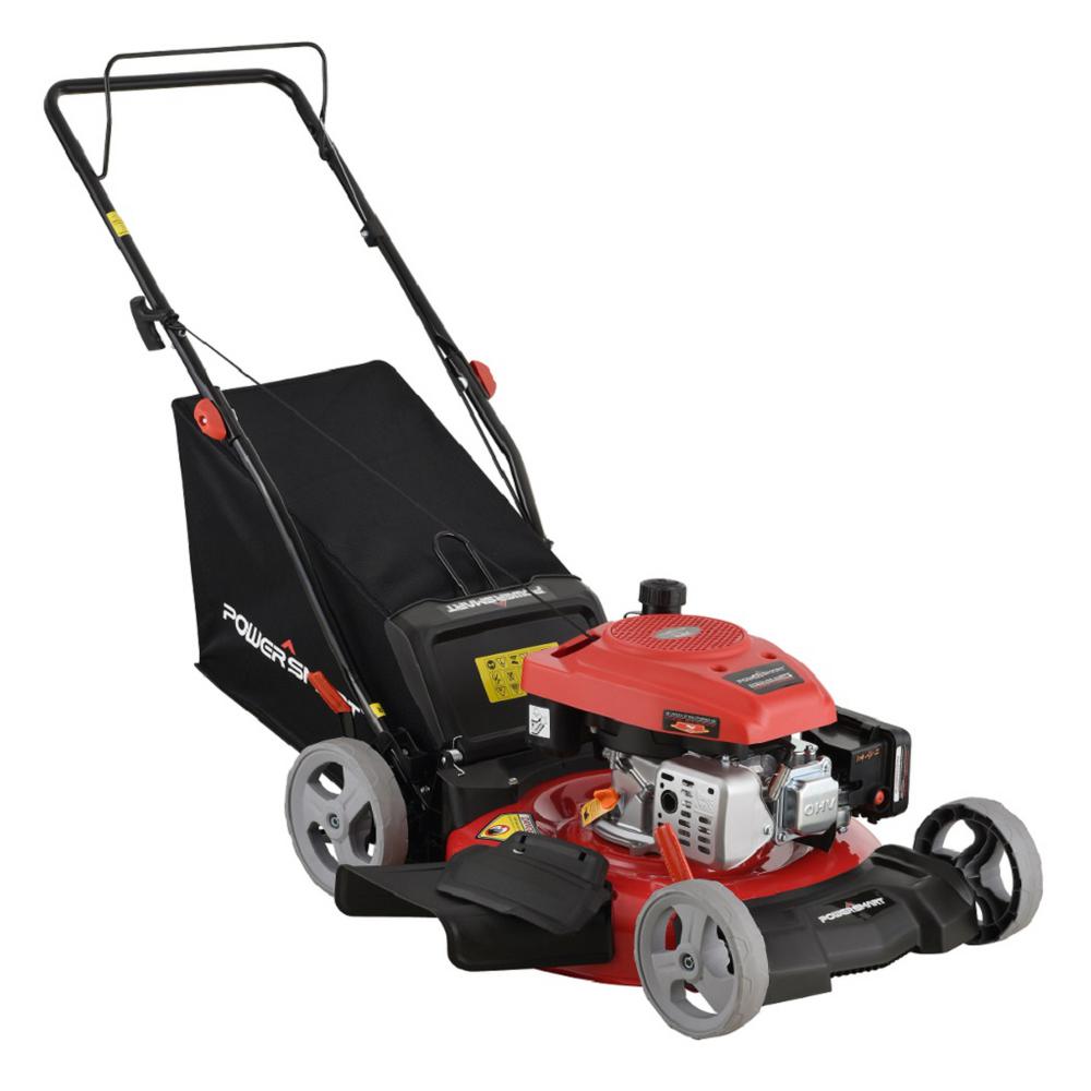 3-in-1 161cc Gas Walk Behind Push Mower