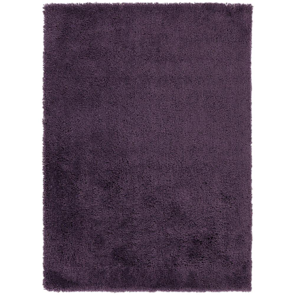 Purple Area Rugs The Home Depot Volker Eggplant
