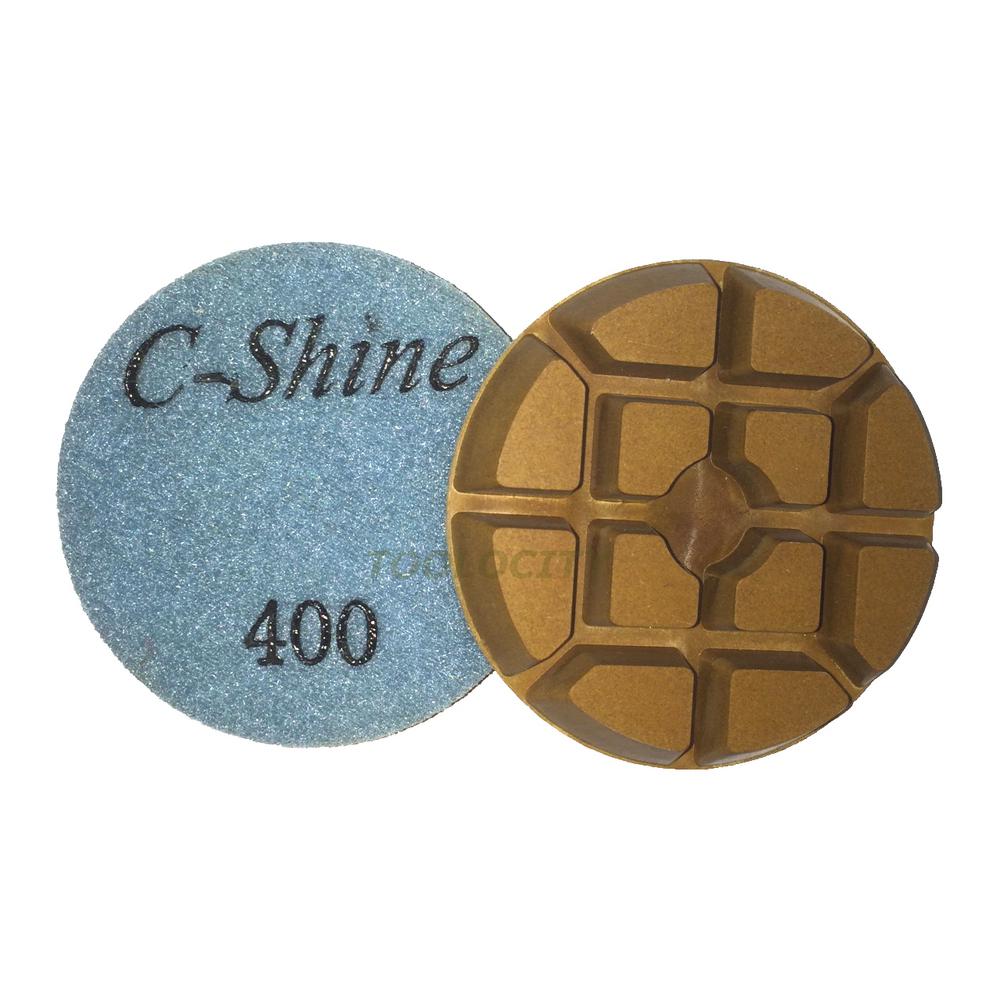 3 in. 400Grit Concrete Diamond Floor Polishing Pads/Discs3CPD0400 The Home Depot