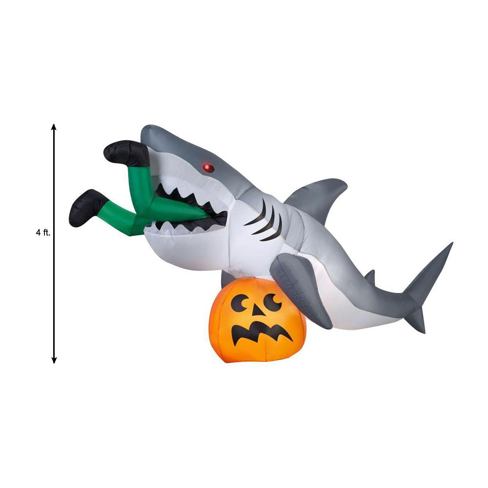 small inflatable sharks