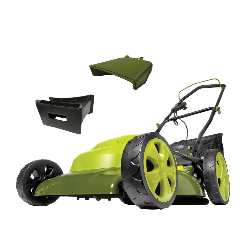 Sun Joe Mow Joe 20 in. 12 Amp Corded Electric Walk Behind Push Lawn Mower MJ408E