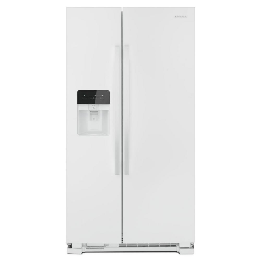 Amana 33  White Side-By-Side Refrigerator ASI2175GRW