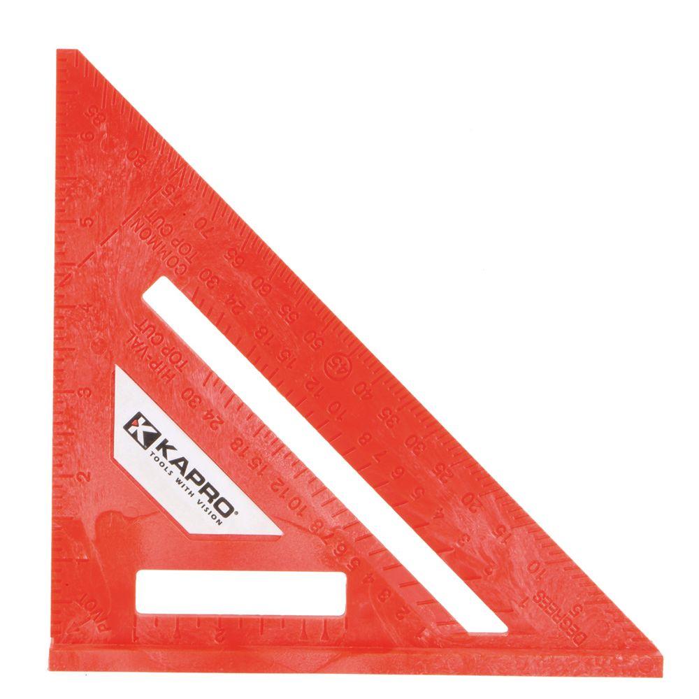 Kapro 7 in. Ergocast Rafter Square