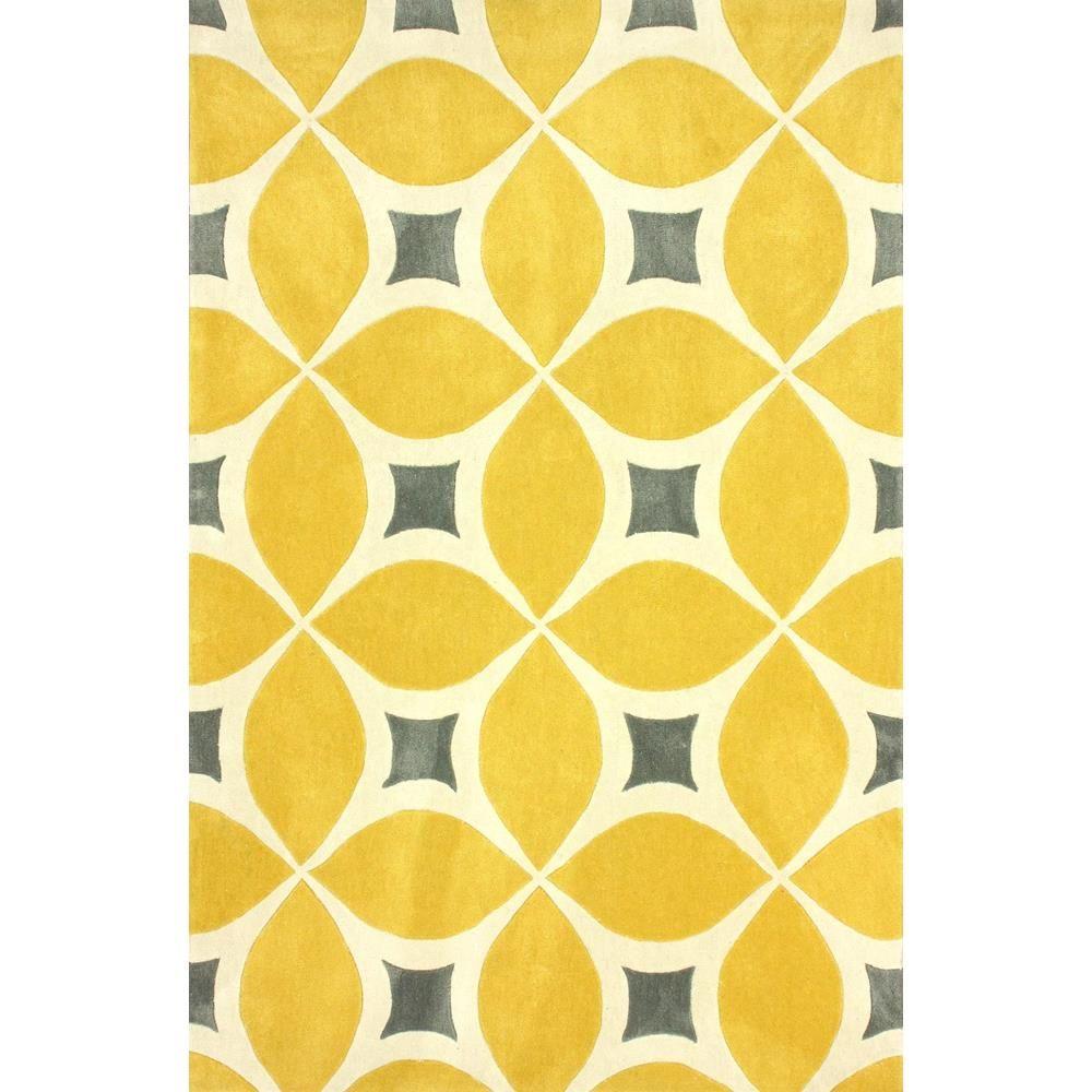 Design Yellow Rug nuloom yellow 5 x 8 area rugs the home depot rug