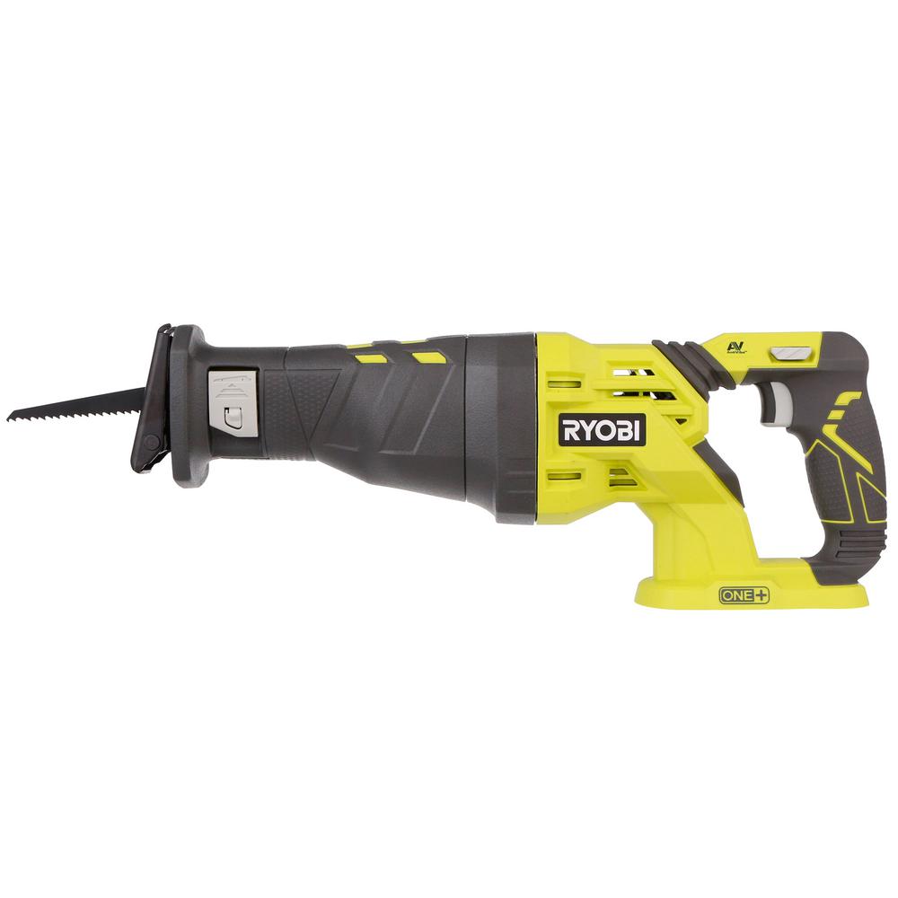 RYOBI Reciprocating Saw 18 Volt ONE + Cordless Speed Blade Tile Saw ...