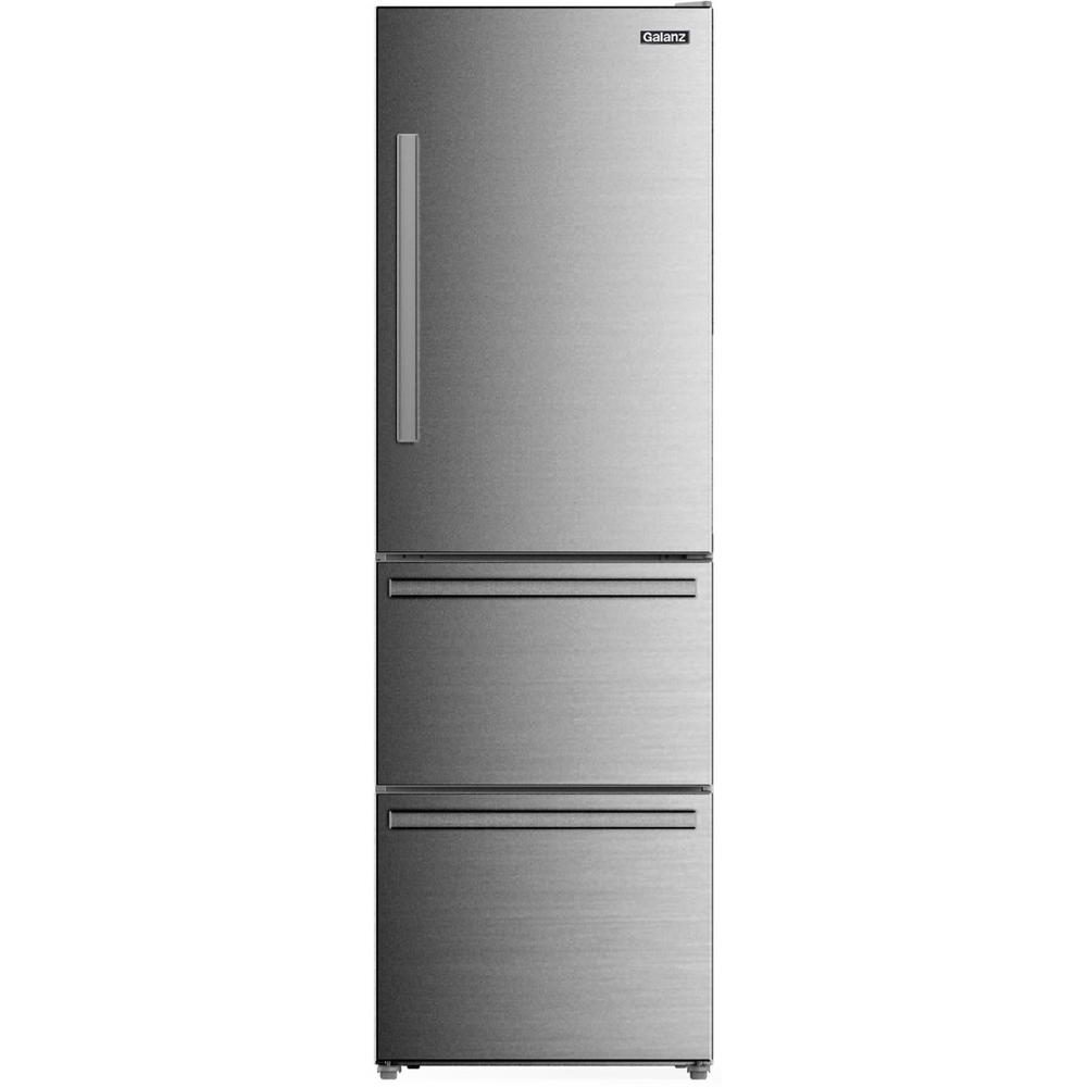 Galanz 24.4 in. W 12.4 cu. ft. Frost Free Bottom Freezer Refrigerator