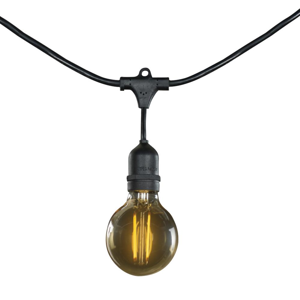 Bulbrite 48 Ft 15 Socket With 5 Watt G25 Led String Light Set Bulbrite 48 Ft 15 Socket With 5 Watt G25 Led String Light Set