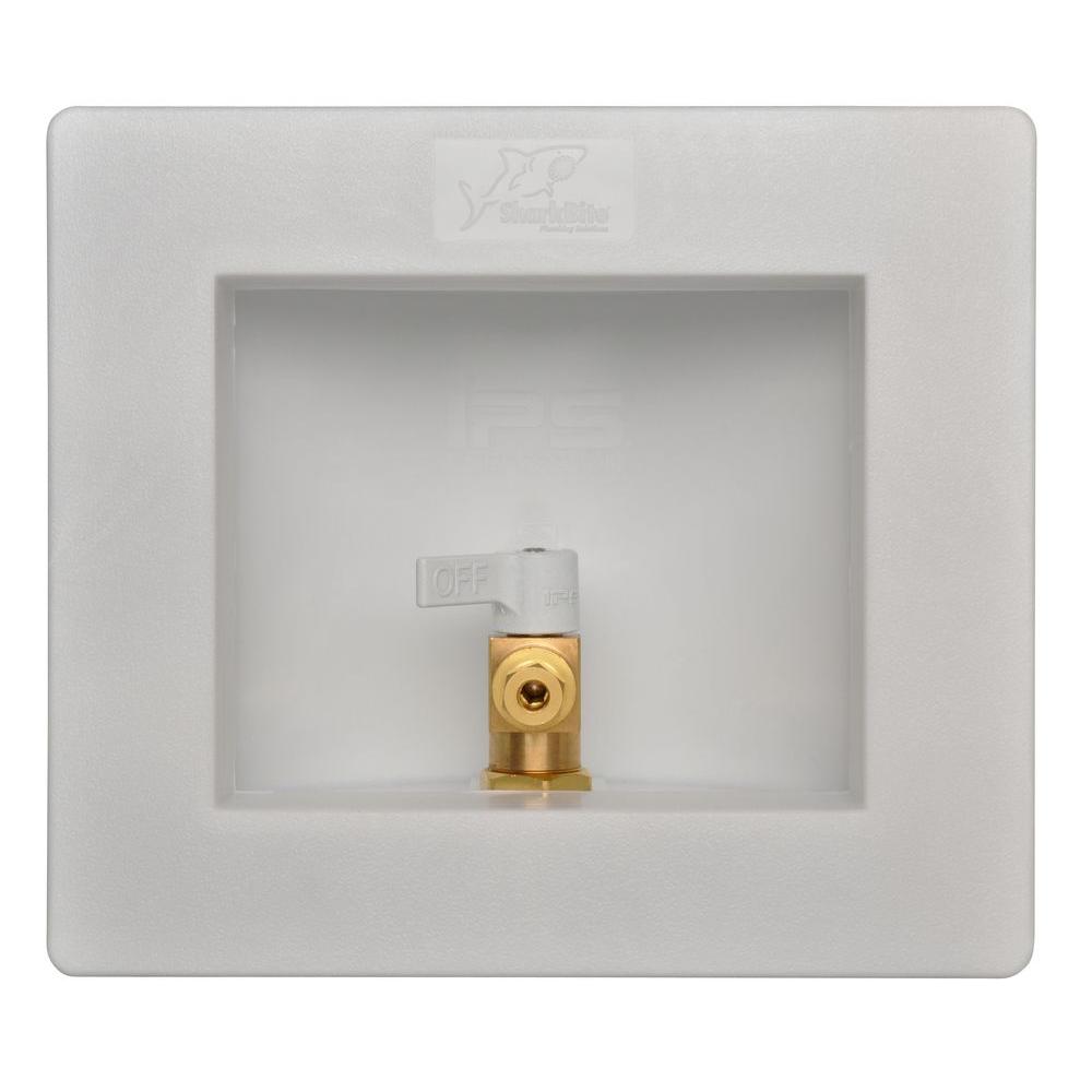 Connect Brass Ice Maker Outlet Box 