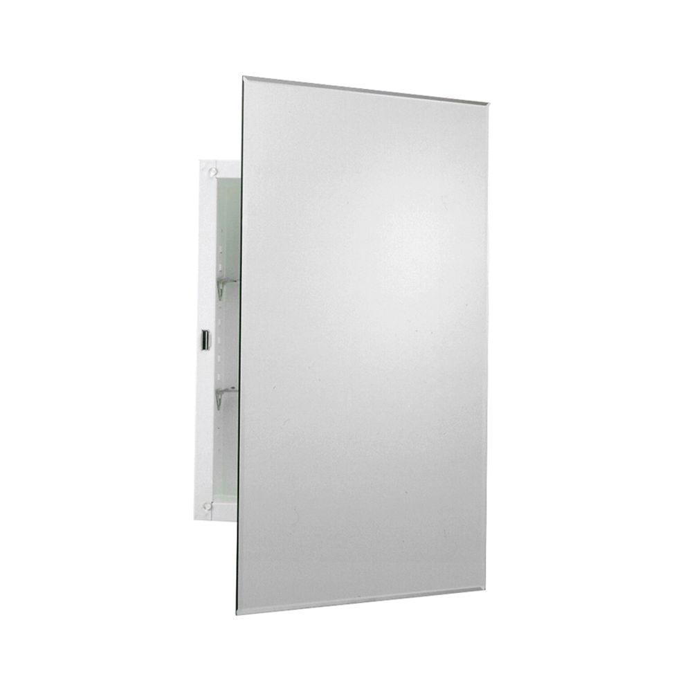 Better Living 12 In X 21 75 In X 4 In Mirrored Medicine Cabinet 13882 The Home Depot