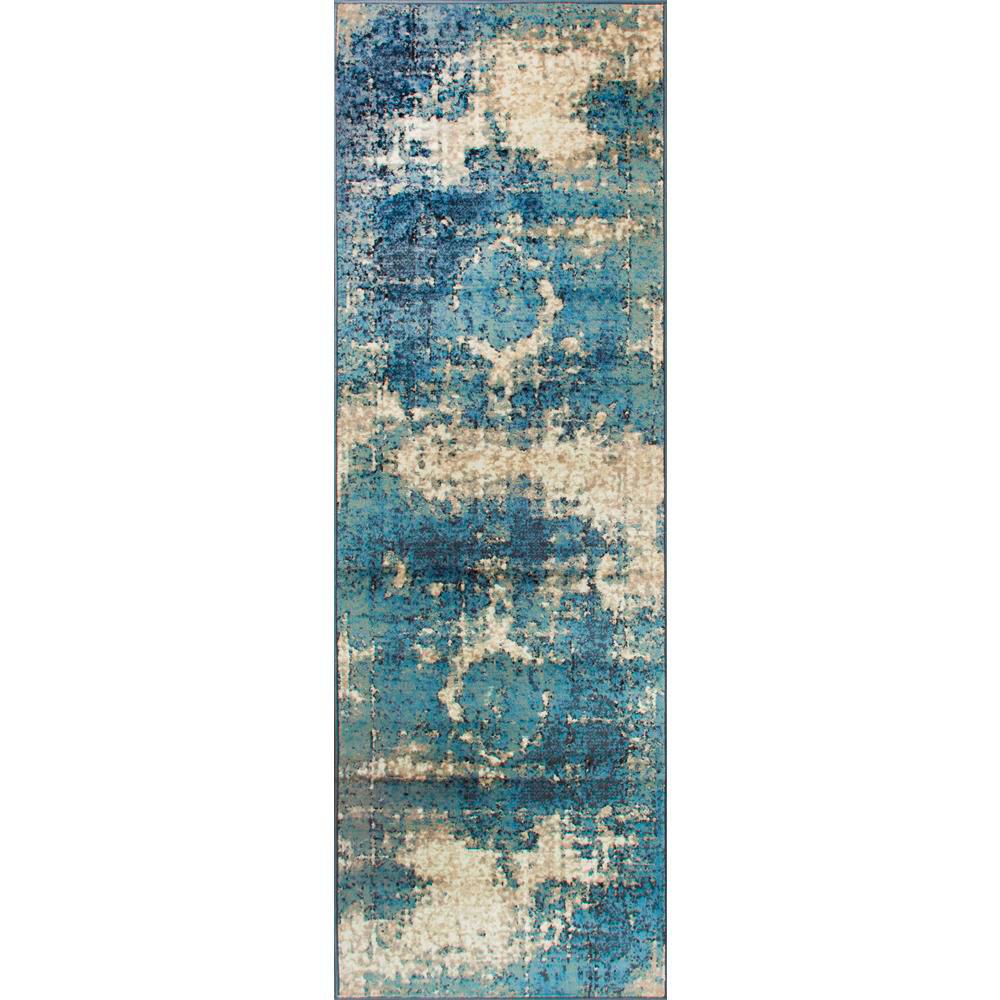 Nuloom Vintage Lindsy Blue 3 Ft X 8 Runner Rug Owtc01a 280711 Nuloom Vintage Lindsy Blue 3 Ft X 8 Runner Rug