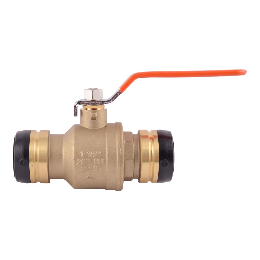 Home & Garden 1/2" Sharkbite Style PUSH FIT BALL VALVE Lead Free PEX