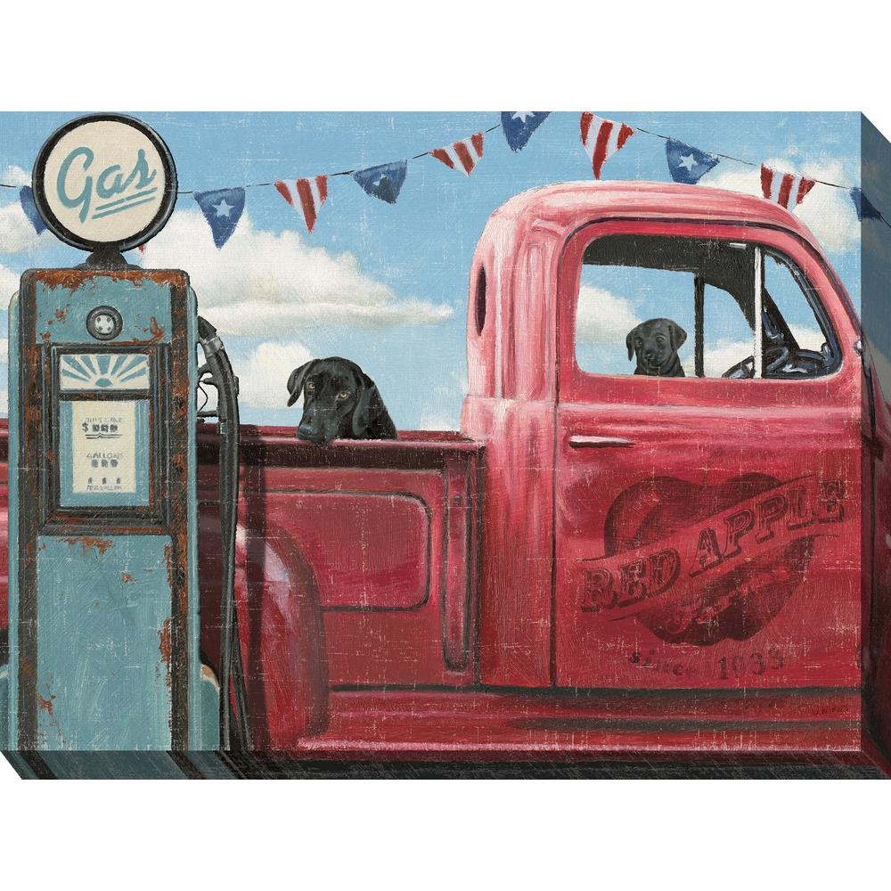 40 In X 30 Take A Ride Outdoor Canvas Wall Art