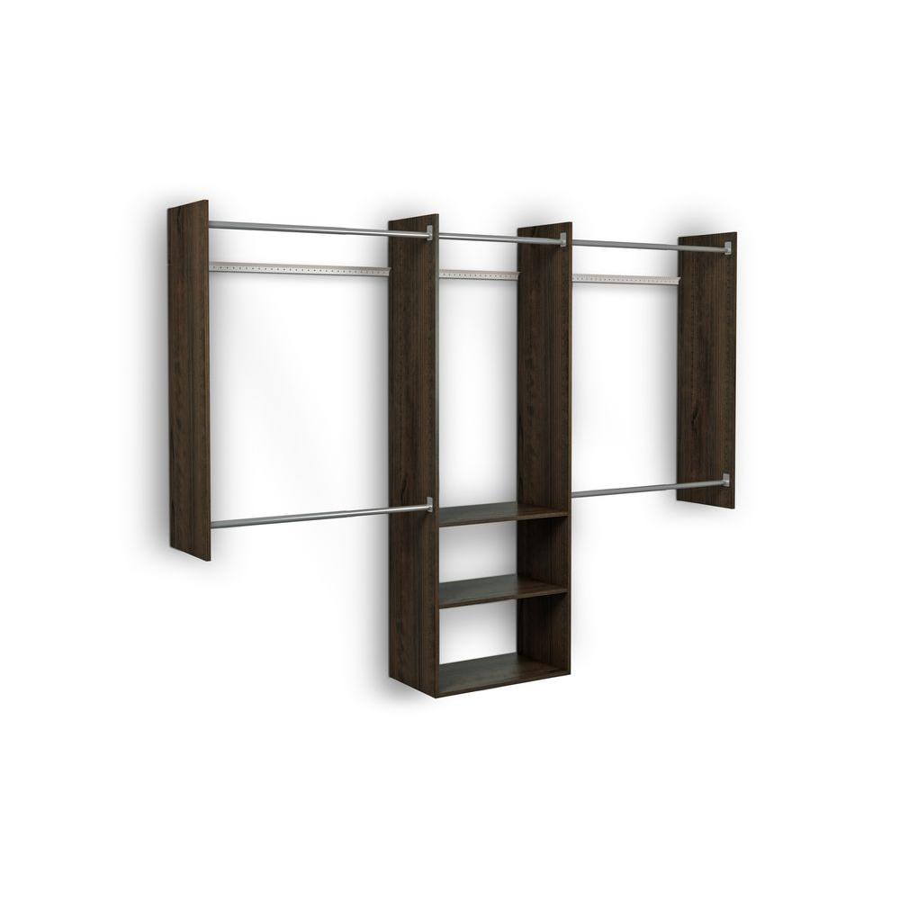 Martha Living Storage Organization The Home Depot 4 Ft 8 14 In D X 96 W