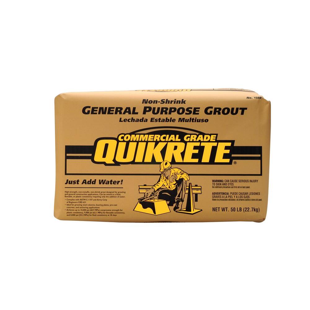 Quikrete Quikwall 50 lb. White Surface-Bonding Cement Concrete Mix ...