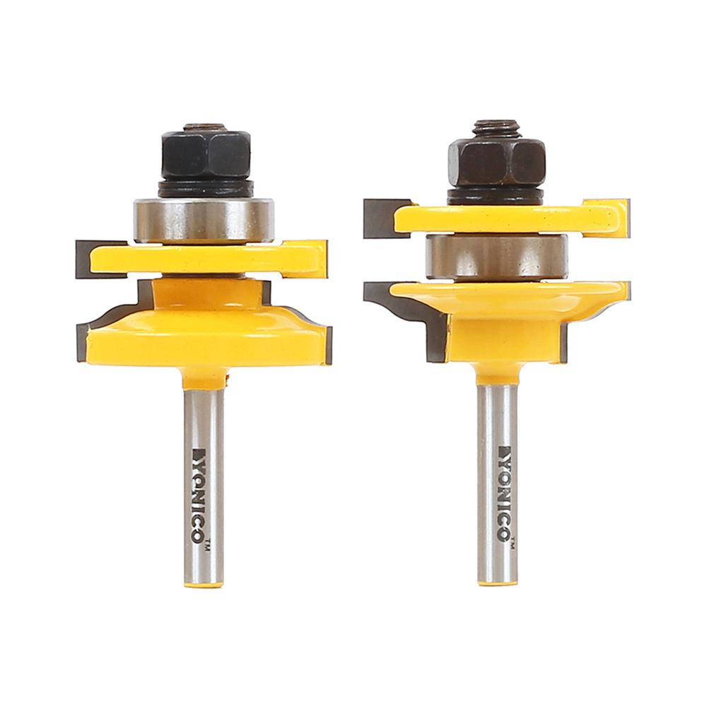 Yonico Rail And Stile Ogee 1 4 In Shank Carbide Tipped Router Bit