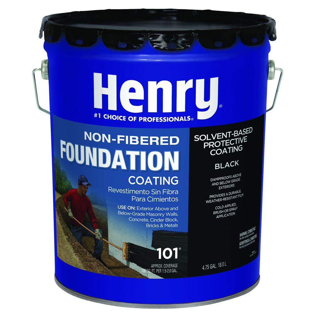 Henry 4 75 Gal 101 Non Fibered Foundation Coating He101571 The Home Depot
