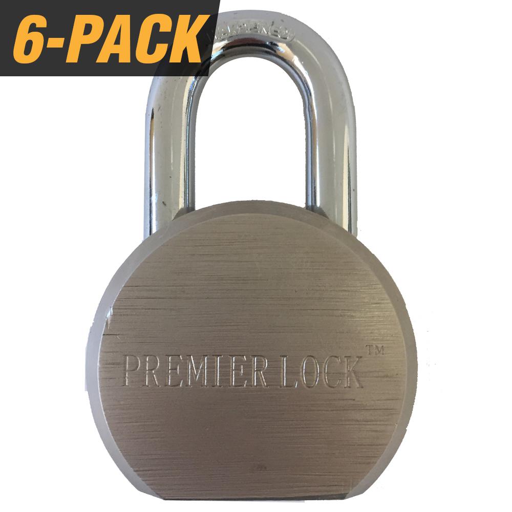 padlock with 6 keys