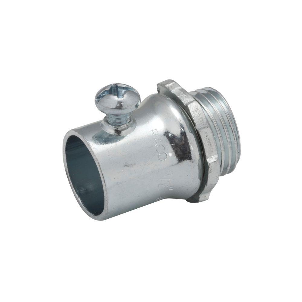RACO EMT 1/2 in. Uninsulated Set Screw Connector (50Pack)2002 The