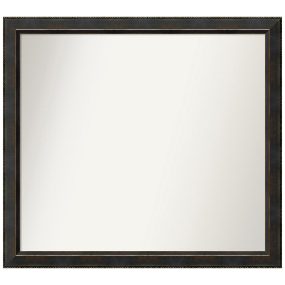 Amanti Art Choose your Custom Size 40.38 in. x 36.38 in. Signore Bronze Wood Decorative Wall Mirror was $467.46 now $274.86 (41.0% off)