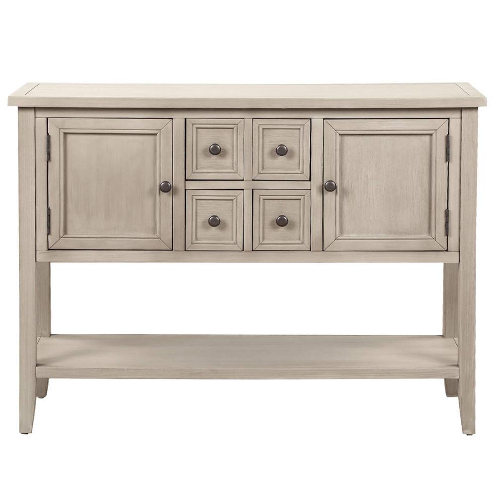 Harper Bright Designs Grey Charlotte Sideboard Console Table