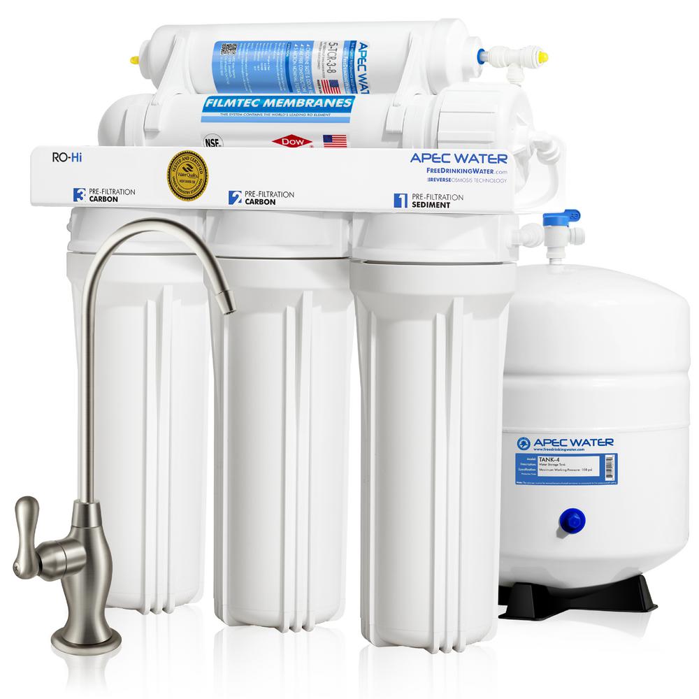 Apec Water Systems Ultimate Premium Quality Fast Flow 90 Gpd Under