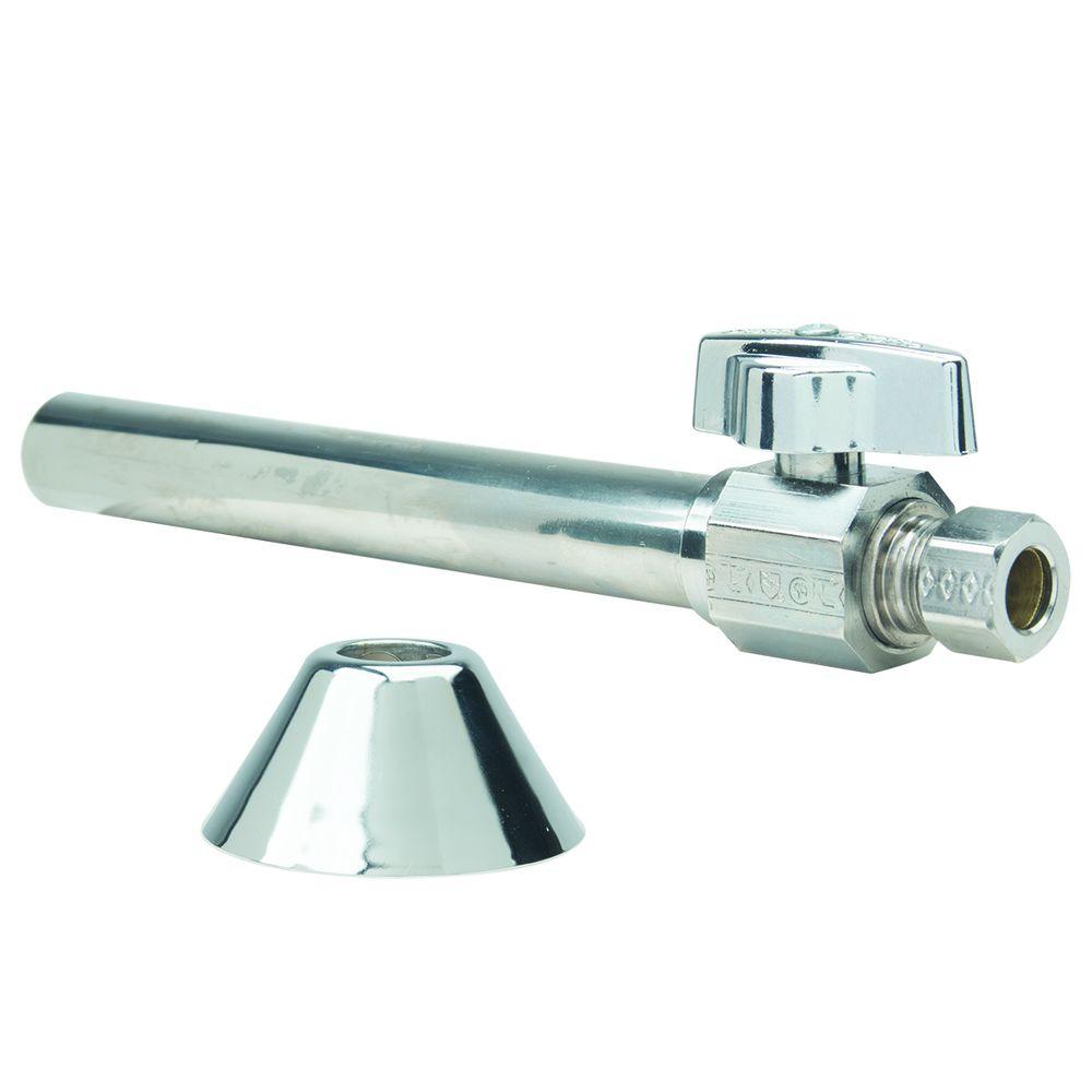 BrassCraft Toilet Kit 1/2 in. Nom Sweat x 3/8 in. O.D. Comp 1/4 Turn