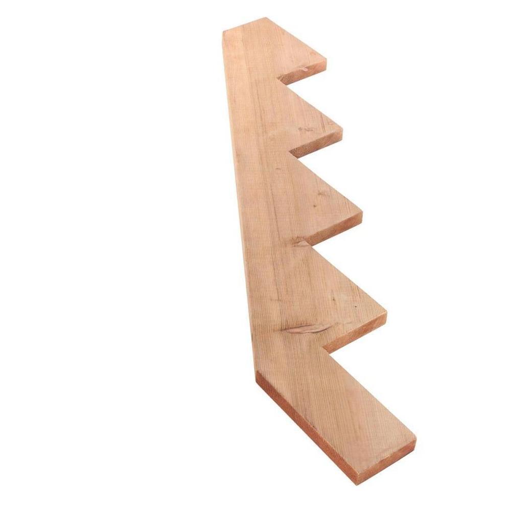 5-Step Outdoor Pressure Treated Stair Riser-538598 - The ...