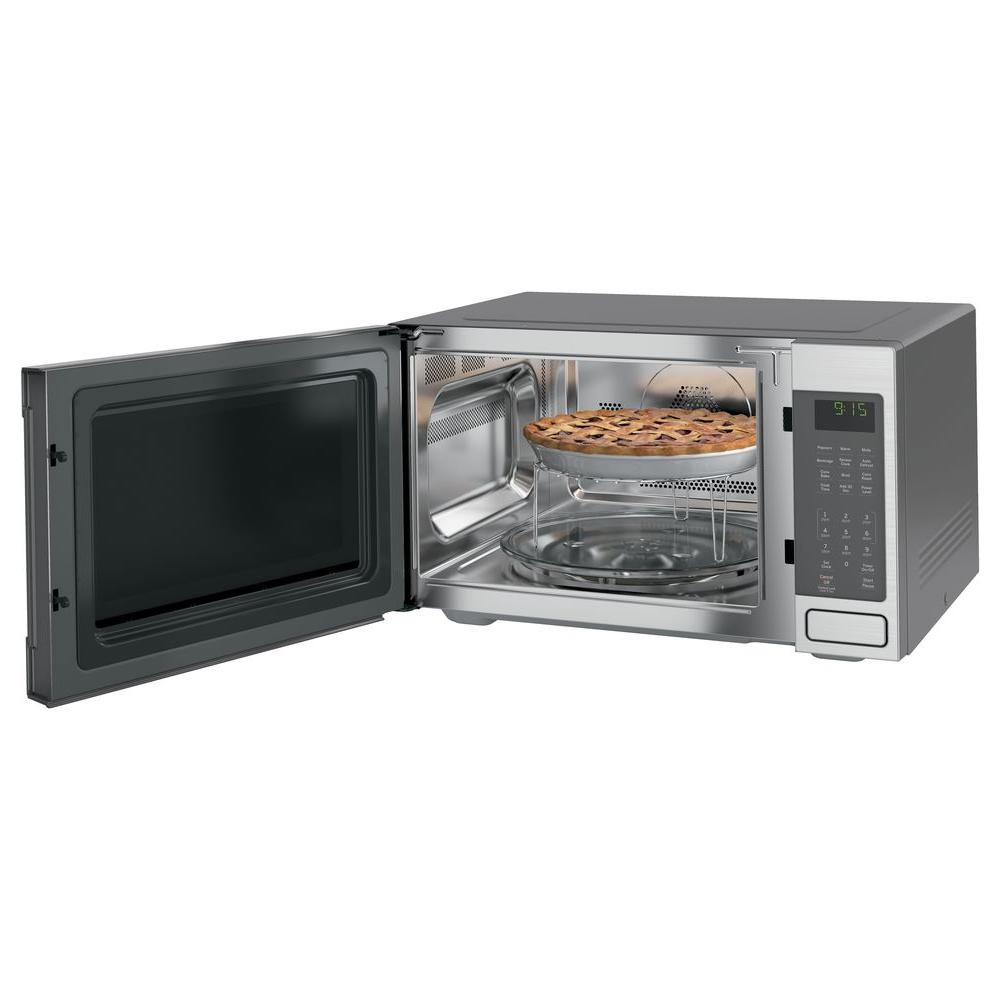 Ge Profile 1 5 Cu Ft Countertop Convection Microwave In
