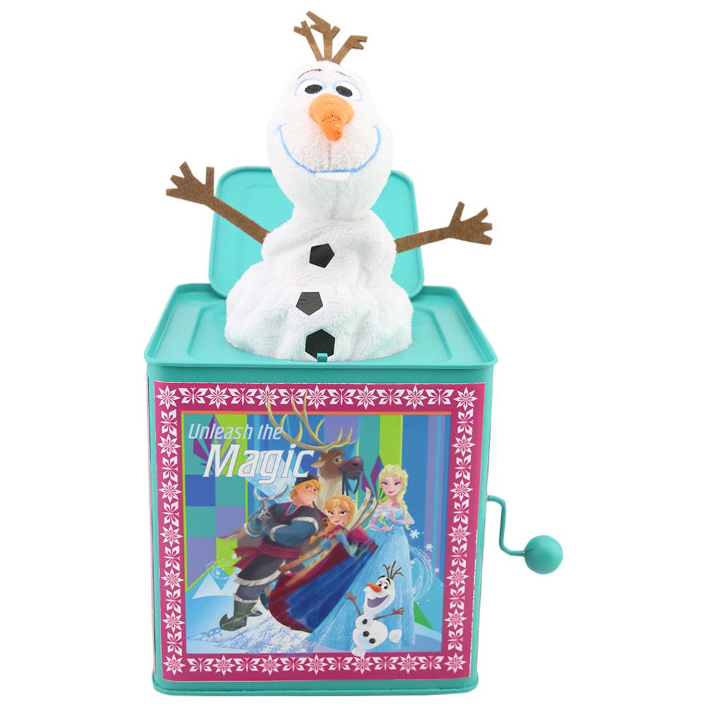 disney frozen olaf jack in the box