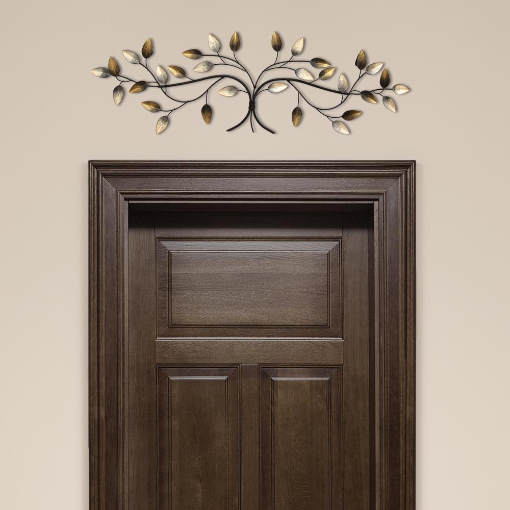 Stratton Home Decor Over The Door Blowing Leaves Wall Decor S01356