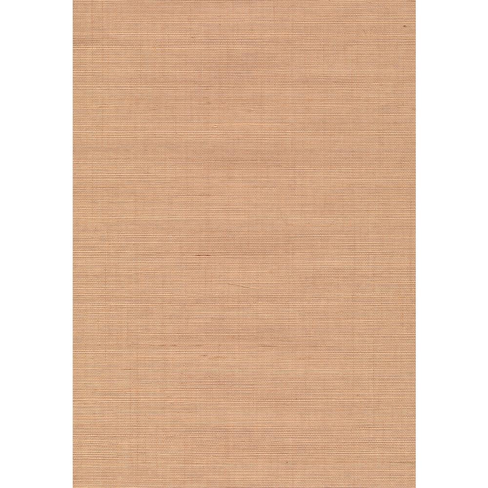 James 8 in. x 10 in. Kiku Beige Grasscloth Wallpaper Sample53