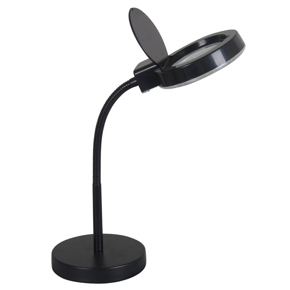 Tensor 17 In Led Magnifier Desk Lamp 18504 001 The Home Depot