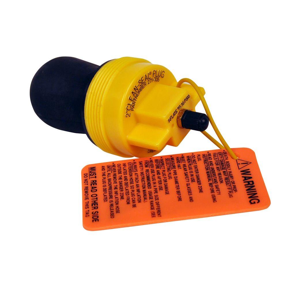 Oatey 4 in. Gripper Mechanical Plastic Test Plug33403D The Home Depot