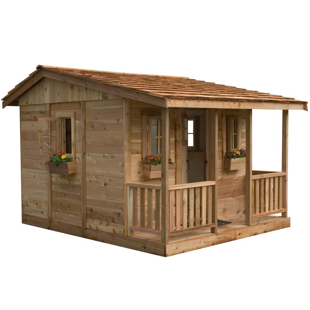 outdoor playhouse for 7 year old