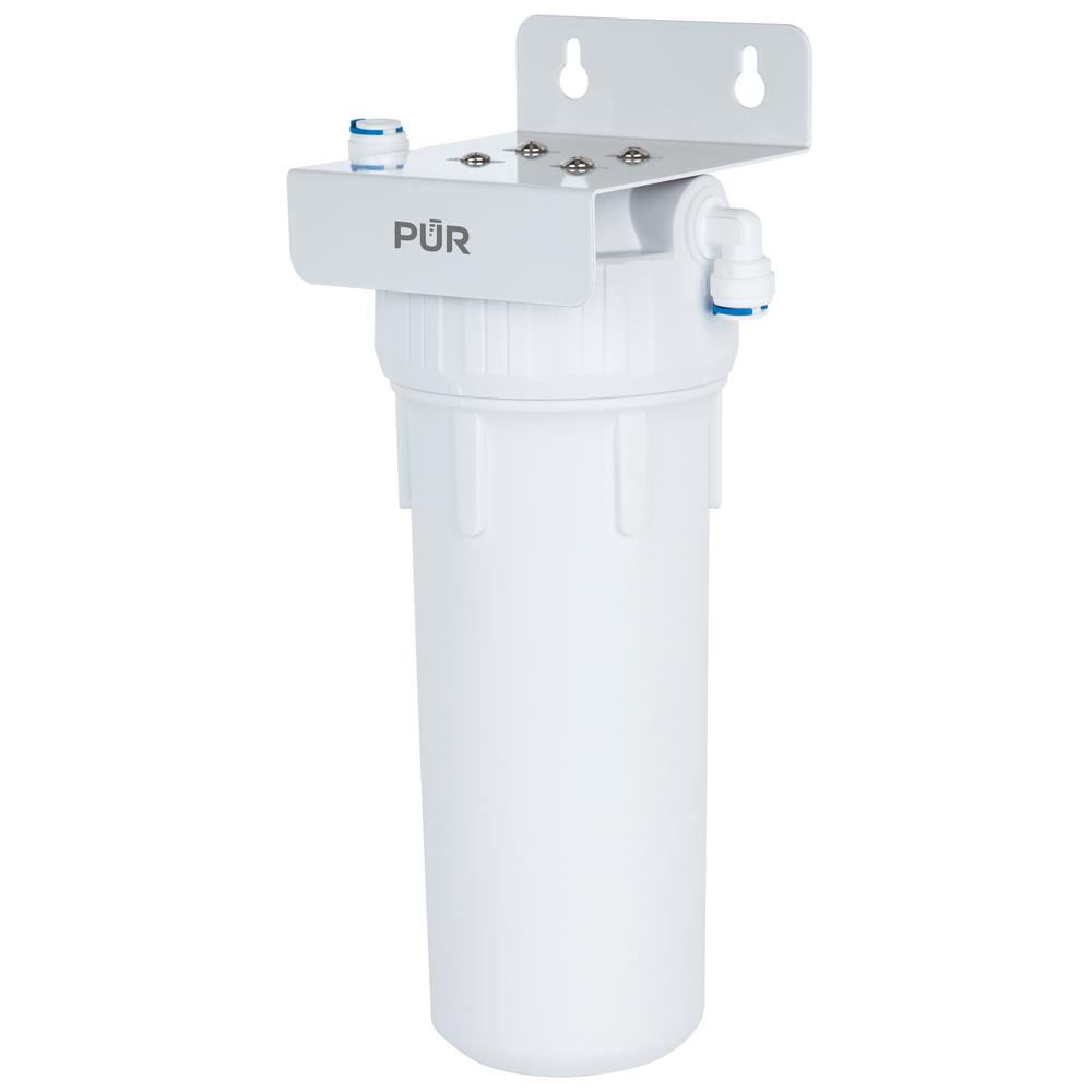PUR Universal Dual Stage Under Sink Water Filtration System in WhitePUN2FS The Home Depot