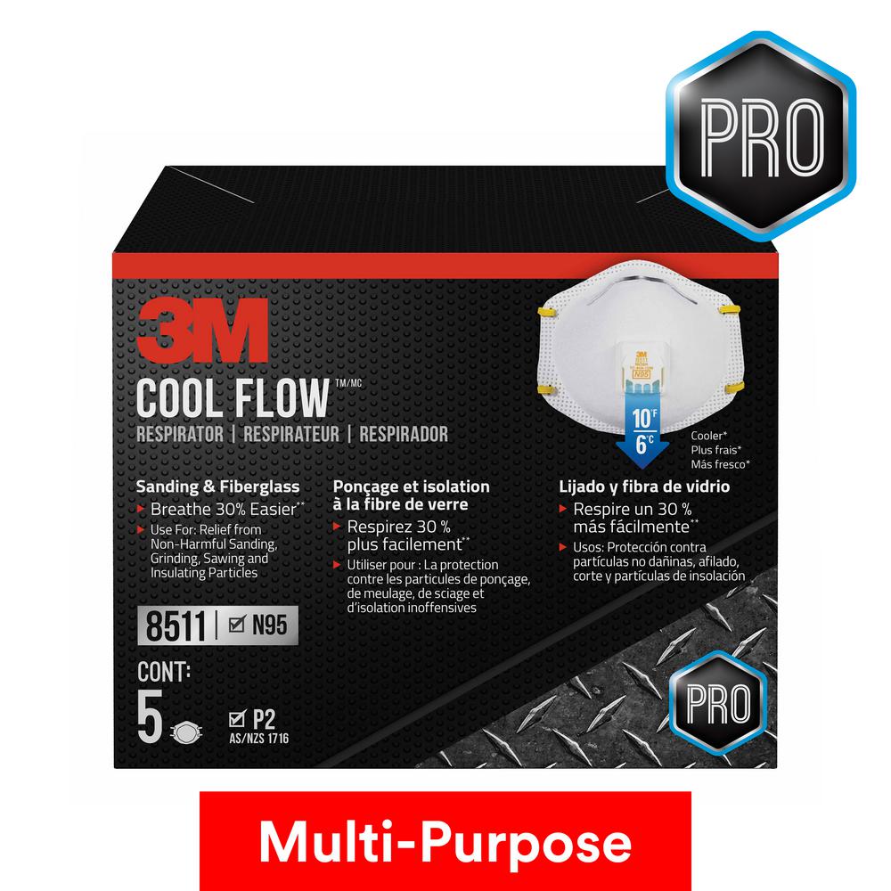 3m pro sanding and fiberglass vented respirators 8511 5 masks n95 3m pro sanding and fiberglass vented respirators 8511 5 masks n95