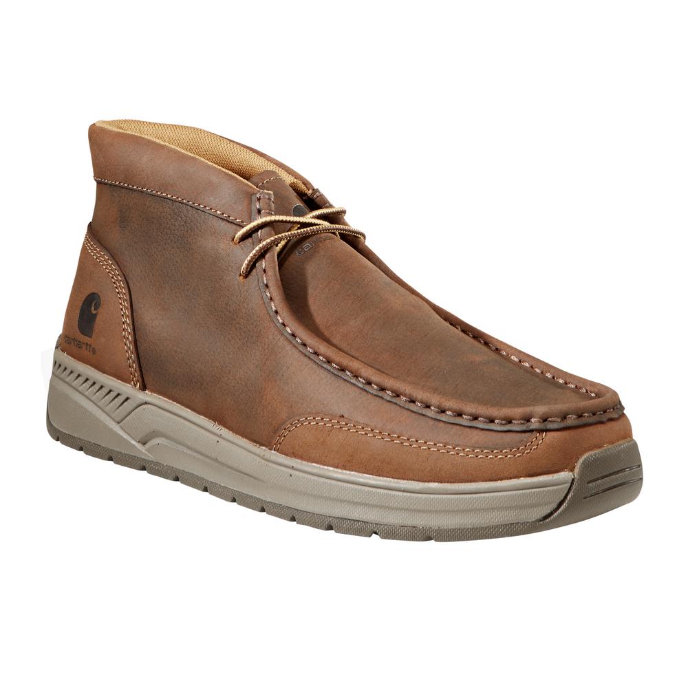 Carhartt Men's 013W Brown Leather Lightweight Wedge Chukka NWP Soft Toe ...