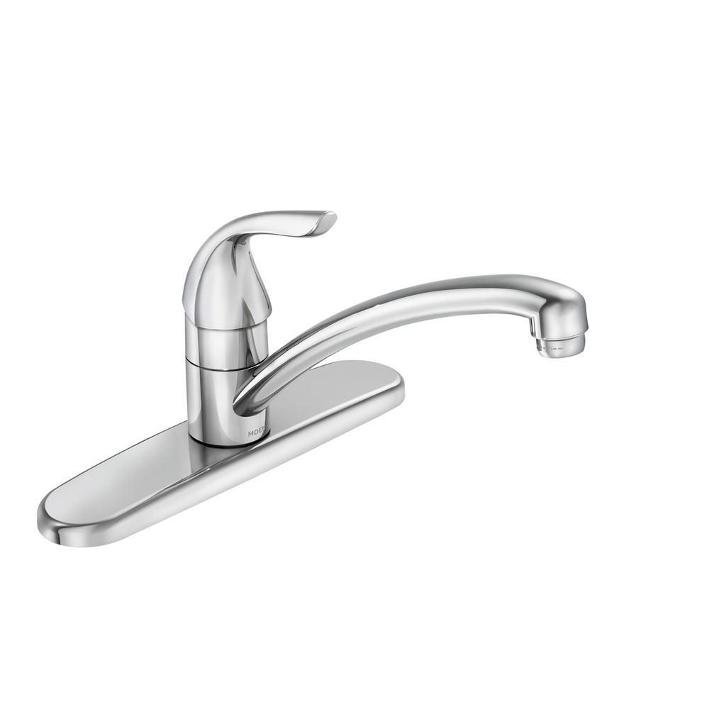 3 Hole Moen Kitchen Faucets Kitchen The Home Depot