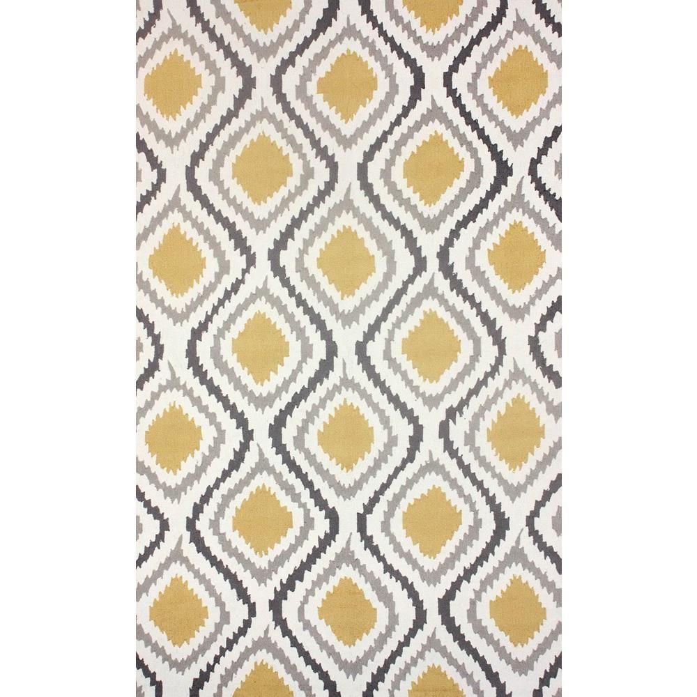 Nuloom 8 X 10 Yellow Area Rugs The Home Depot Matthieu Sunflower 8 Ft X 10 Area Rug