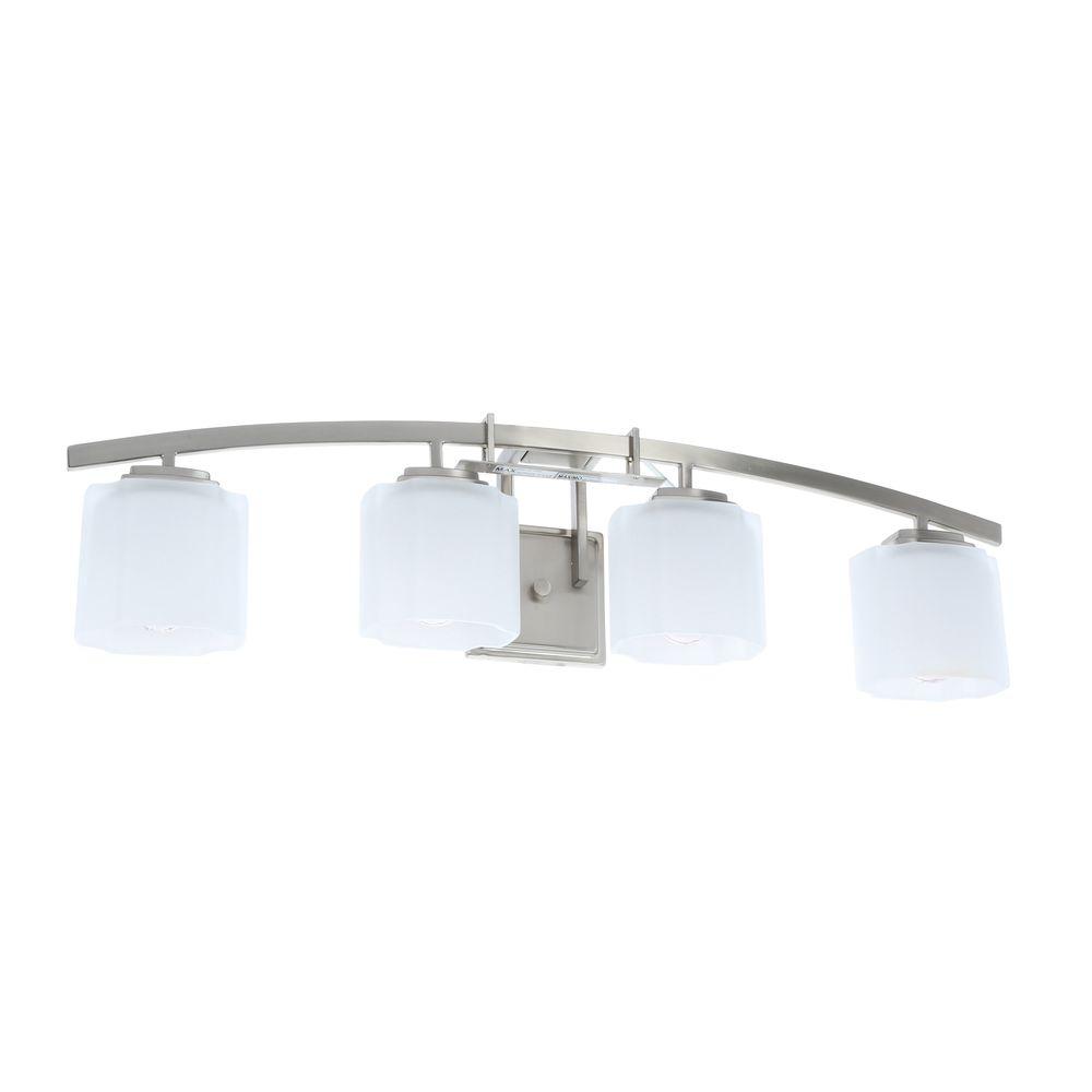 led bathroom light fixtures home depot