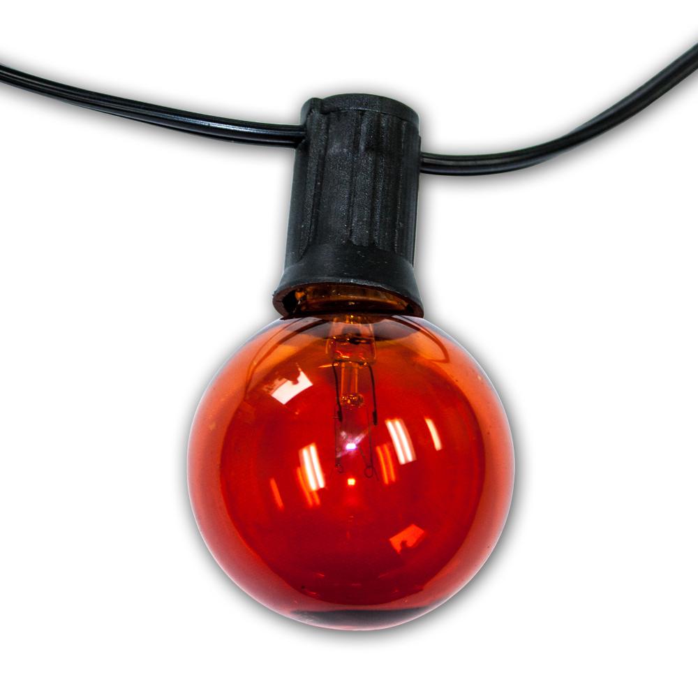 Party Light 100 Ft String With Amber Bulb Sl100a Party Light 100 Ft String With Amber Bulb