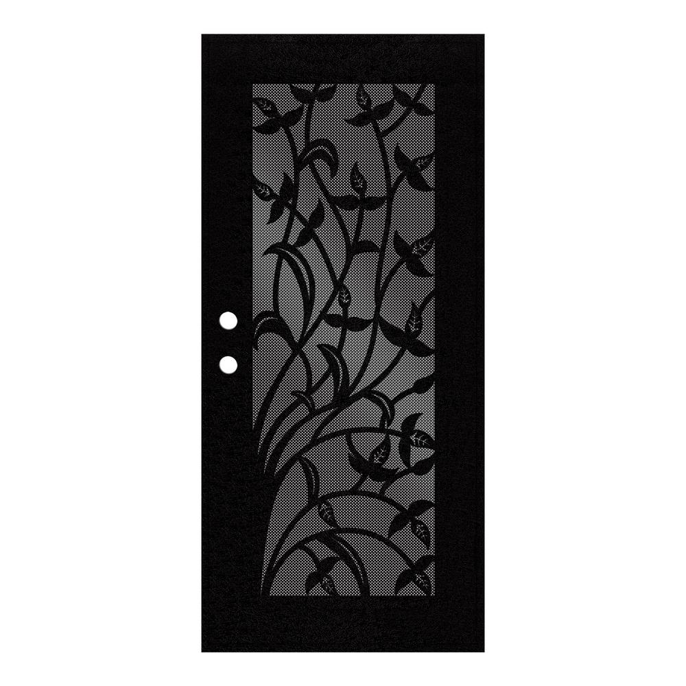 Unique Home Designs 36 in. x 80 in. Yale Copperclad RightHand Surface Mount Security Door with